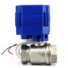 U.S. Solid Motorized Ball Valve- Stainless Steel Ball Valve with