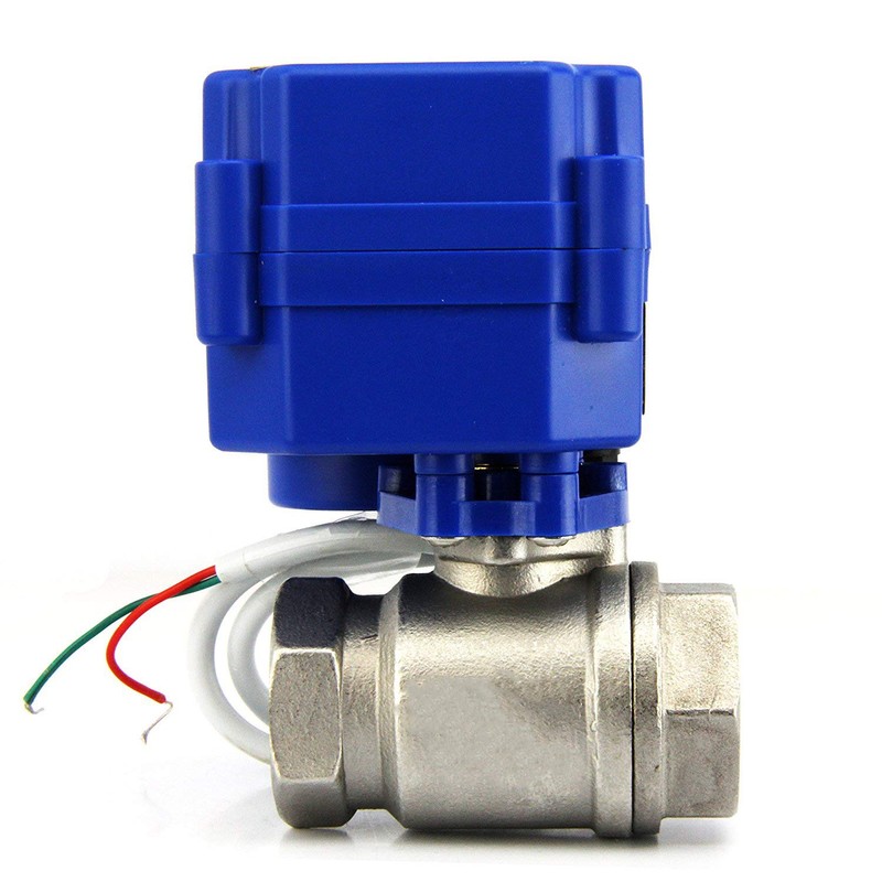 U.S. Solid Motorized Ball Valve- Stainless Steel Ball Valve with