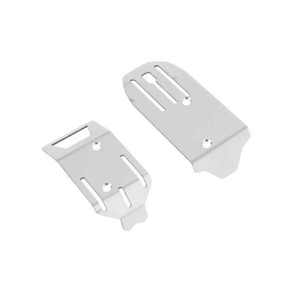 Create idea 2pcs Stainless Steel Front + Rear Chassis Guards