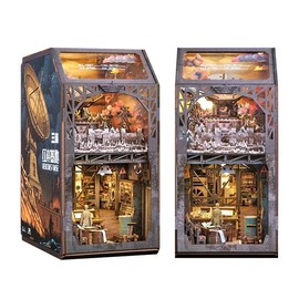 Wizardi Book Nook Miniature - Red Coast Base Roombox Kit