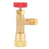 Air Conditioning Safety Valve 5/16in to 5/16in Thread R42/410 Refrigerant