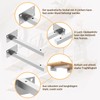 Pack of 4 Wall Brackets, Shelf Brackets, Heavy Duty Brackets,