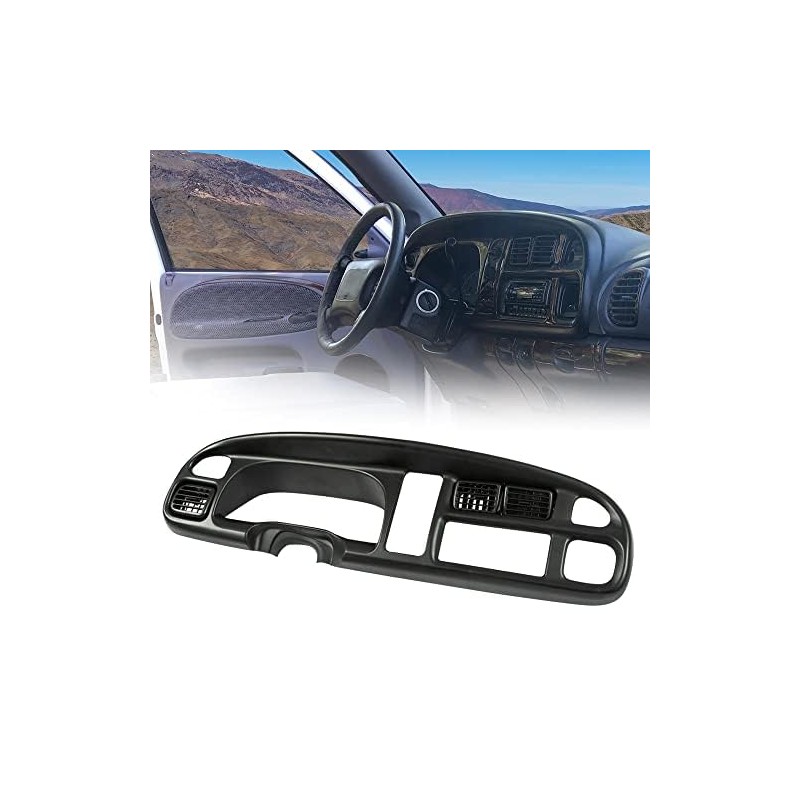 PIT66 Dash Board Bezel Cover Compatible with 1998-2002 Dodge Ram