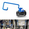 60131007 Ball Valve 1-1/4" Right-Hand Valve with 9" Hook Lever