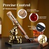 Cigar Aromatherapy Glass Tubes with Exquisite Base, DIY Cigar Humidors