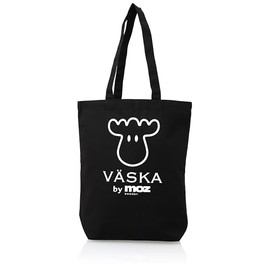 Mozu VZHE-02 VASKA by Vesca Tote Bag, Women's, Unisex, Men's, Lightweight, Canvas, A4, M, L, Eco Bag, Lesson Bag, Mini Tote, night black