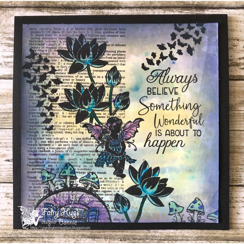 Fairy Hugs Stamps - Snail Library