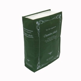 Towa Industries 84414 Storage Bag, Storage Books, 3, Futon Storage, Green, Approx. 27.6 x 19.7 x 8.3 inches (70 x 50 x 21 cm)
