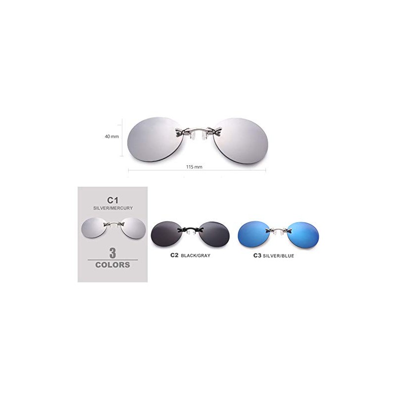 Morpheus Style Sunglasses, Rimless/Smoke Lens