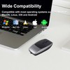 Bluetooth Mouse Rechargeable Portable Mini Computer Mice with TF Card