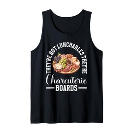 Charcuterie Boar Cheese Slate Board Charcuterie Tank Top