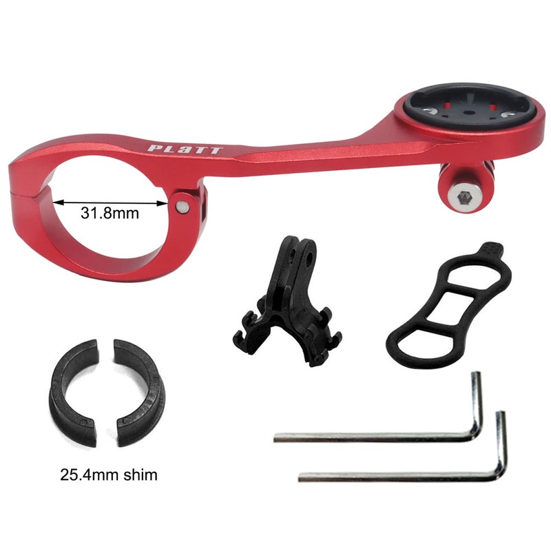 PLATT Bike Computer Mount for Wahoo Elemnt,Aluminum Alloy Bicycle Wahoo
