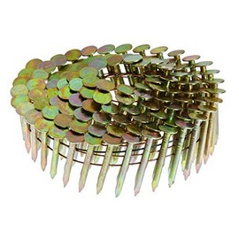 Grip-Rite 15 deg. 11 Ga. Smooth Shank Angled Coil Roofing Nails 1-1/2 in. L x 0.12 in. Dia. 1 pk