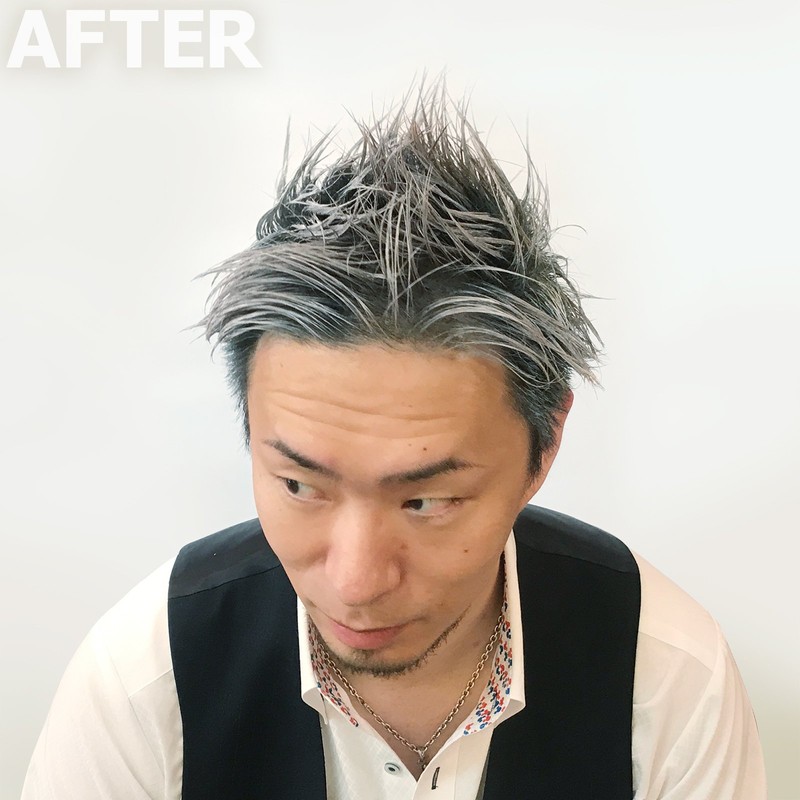 afine hair wax silver