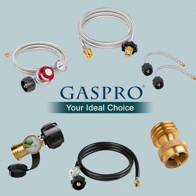 GASPRO Propane Refill Adapter, Fill 1 Pound Bottles from 20lb