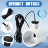 Upgraded GLX-FLO-RP Pool Flow Switch Assembly for Hayward Goldline Aquarite