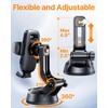 YRU 【2026 Upgrade & Military-Grade】 Car Phone Holder Mount【100+LBS Strong