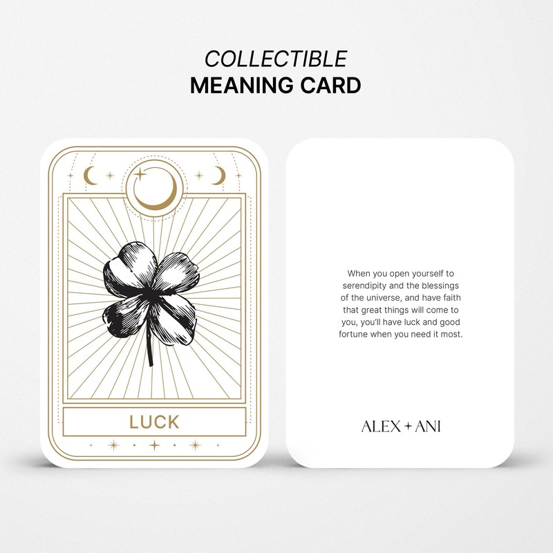 Alex and Ani Lucky Four Leaf Clover Adjustable Bracelet