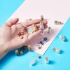 Cheriswelry Mini Gemstone Wishing Bottles Set for Jewellery Making and