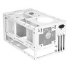SilverStone Technology SUGO 14, SG14, White, Mini-ITX Cube Chassis, Supports
