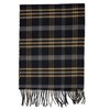 D&Y Unisex Classic Softer Than Cashmere Plaid Fringe End Scarf,