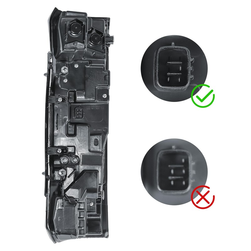 Replacement Passenger Right Side Full Led Tail Light Lamp 3