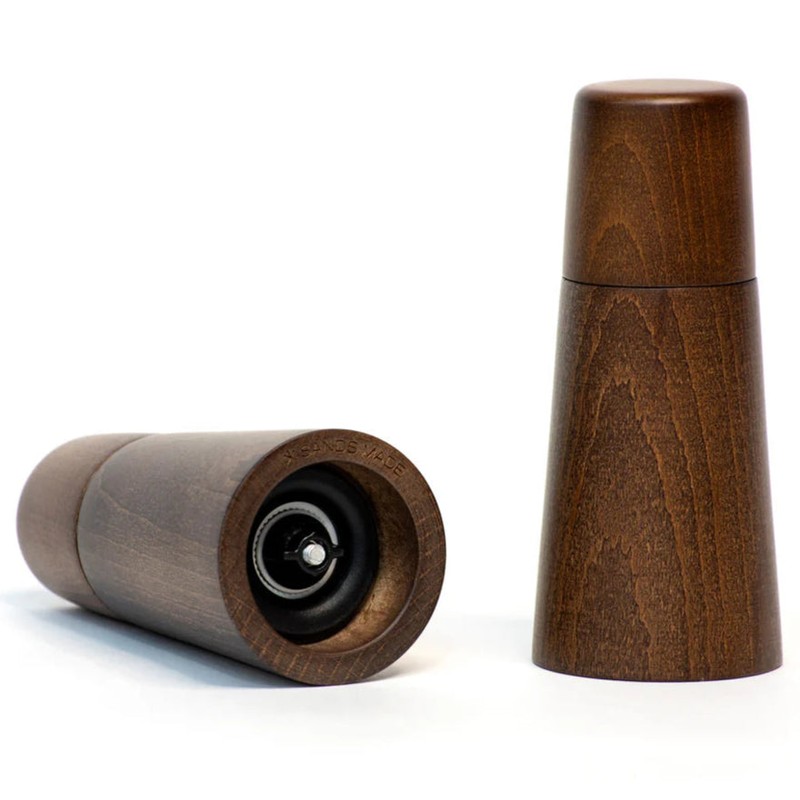 Sands Made Wooden Salt OR Pepper Mill - Small, Beechwood