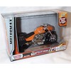 Corgi motormax orange Touring Bike 1:18 scale diecast model