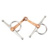 Horse Full Cheek Snaffle Stainless Steel Ring Snaffle Bit for