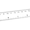 ZEONHEI 40 PCS 30cm Clear Ruler Multipack Plastic Measuring Rulers,