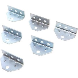 (6) Boat Trailer Top Angle Swivel Bracket for Bunk Brackets Appx. 3 1/2 x 1 1/4 x 2