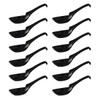 Thunder Group 7100BK Astragalus Soup Spoons, 6.2 inches (15.8 cm),