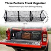 Upgrade Cargo Net Trunk Bed Organizer for Ford/Dodge/GMC/Chevy Silverado/Toyota/Nissan/Honda/Lincoln and