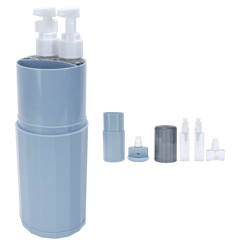 Portable Empty Container Lotion Cosmetic Bottle Kit Storage Box Refillable