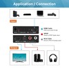 HDMI Audio Extractor 4K 30Hz 1080P 60Hz SPDIF + RCA