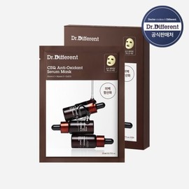 Dr. Different 항산화/잡티/미백 CEQ안티옥시던트 세럼 마스크 5개입 Antioxidant/Spot/Whitening CEQ Anti-Oxidant Serum Mask 5 Pcs