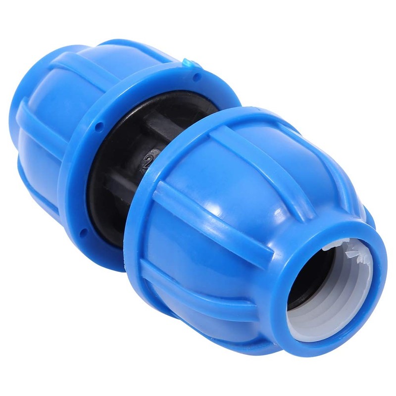 Straight Connector, 5pcs Pe Plastic 20mm to 20mm Straight Water