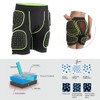 PROPRO Unisex Breathable Anti Fall Hip Pad Pants for Skiing