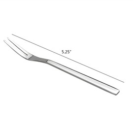 Doryh 5.25-Inch Fruit Forks, Stainless Steel Bistro Cocktail Fork, Set of 12