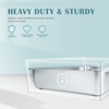 IKITCHEN Stainless Steel Cat Litter Box, Large Metal Litter Pan
