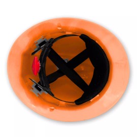 Infra Casco Seguridad Tipo Ala Ancha Ajuste Matraca Infra Colores Color Naranja