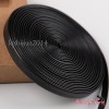 bright black genuine leather Tsuka-Ito 400 cm for Japanese Samurai