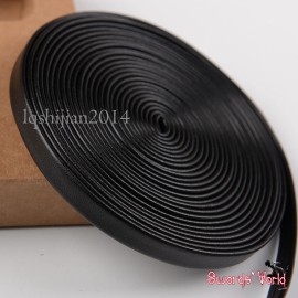 bright black genuine leather Tsuka-Ito 400 cm for Japanese Samurai Sword Katana