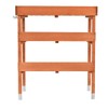 Alek...Shop Multi-Function Desk Work Station Potting Bench Table Tool Shelf