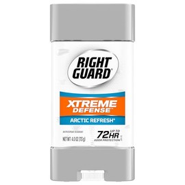 Right Guard Xtreme Defense Arctic Refresh Gel 4 Ounce Men