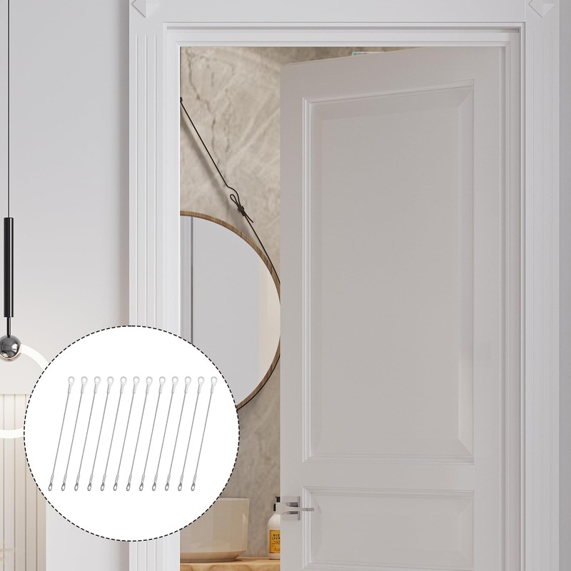 12 Pcs Cabinet Door Restraint, Door Opening Angle Protector Cabinet