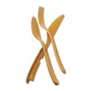 koziol Cutlery 3-Piece Klikk Natural Wood
