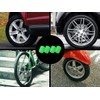 Marcraft Fluorescent Green, Glowing, Glow In The Dark Plastic Tyre
