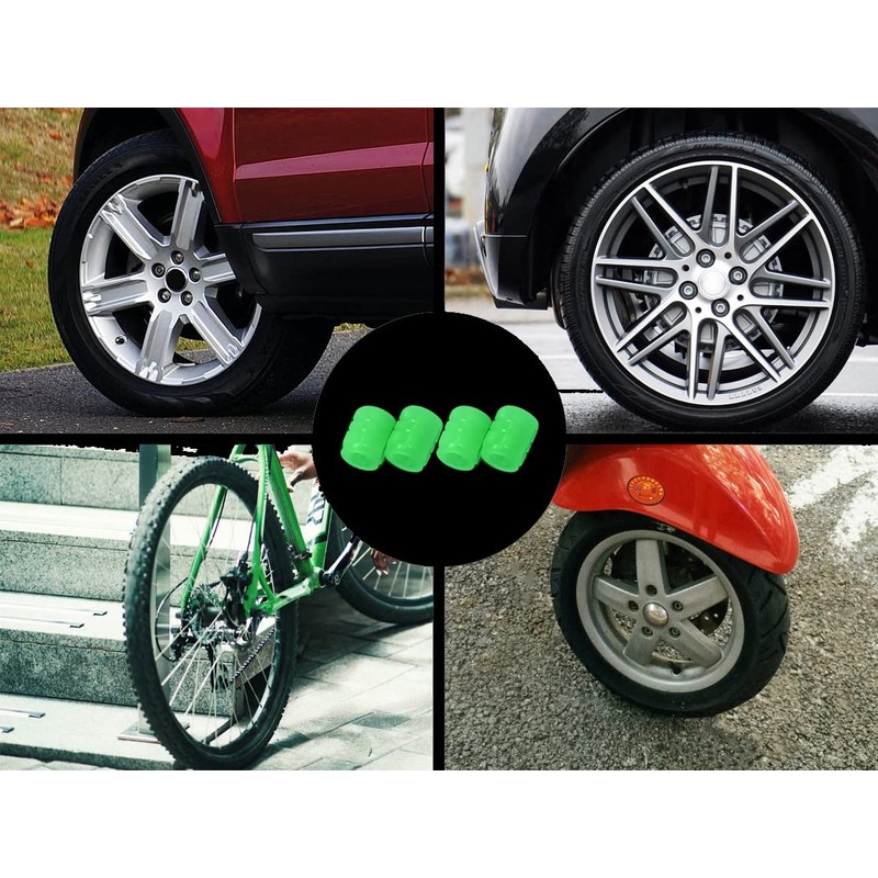 Marcraft Fluorescent Green, Glowing, Glow In The Dark Plastic Tyre