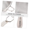 Ciieeo 1Pc Stainless Steel Tea Infuser with Ceramic Handle Fine
